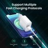 30W PD USB C Fast Charger Wall Plug Type C Charging Cable for iPhone 11 12 13 14 15 16 17 Air Pro Plus