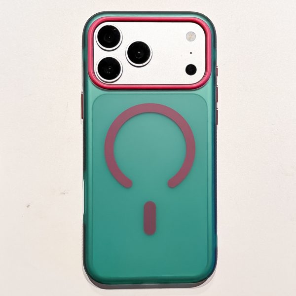 Shockproof TPU PC TPE Hybrid Magnetic Phone Cover, Flat Design Wireless Charging Shell for iPhone 18 17 16 15