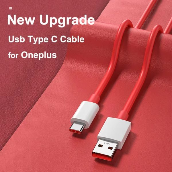 PD 65W Supervooc Fast Charger Cable for OnePlus 12 11 10T 9 7T Pro USB C Type C Warp Dash Charge 6T 5T Data Wire TPE