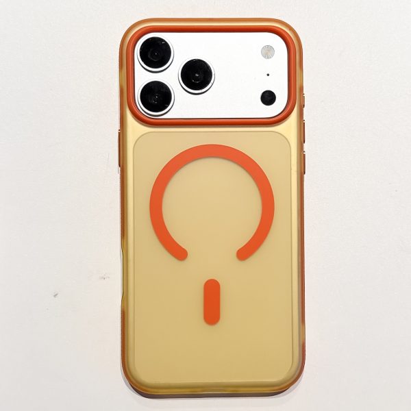 Luxury Flat Magnetic Case for iPhone 18 17 16 15 14 13, TPU PC TPE Hybrid Shockproof Back Cover