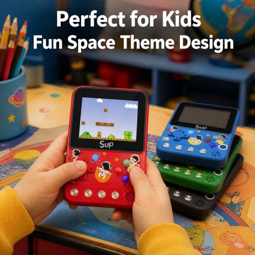 Retro Handheld Game Console with TV Output 2.4 2.8 Inch Screen 500 Games 2 Player Mini Portable Game Player Kids Gift OEM