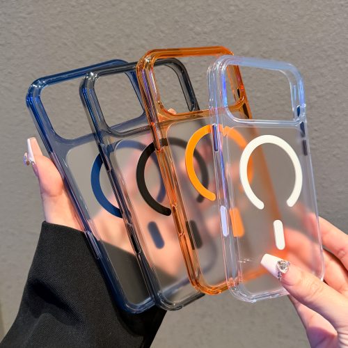 Calowv N52 Strong Magnetic Matte Phone Case for iPhone 18Pro Max 17Pro Max Frosted TPU PC Hybrid Shockproof Cover OEM