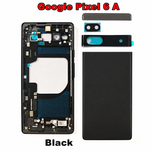 Suitable for Google Pixel6A Middle Frame 6A Battery Glass Back Cover Upper Strip Lens