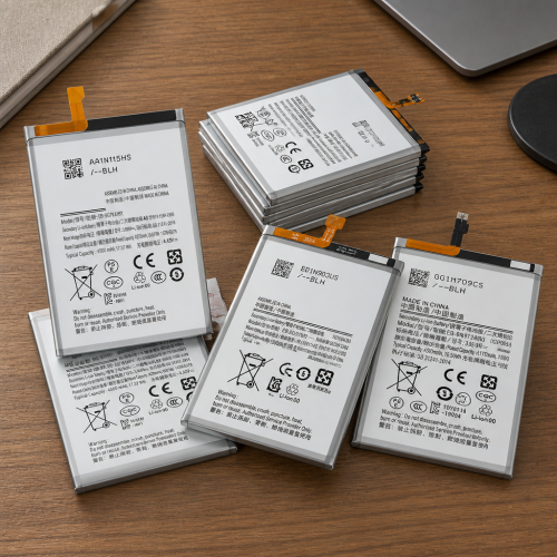0-Cycle Pure Cobalt Replacement Phone Battery for Samsung Galaxy S20 S21 S22 Note 10 A12 High Capacity Li-ion Cell