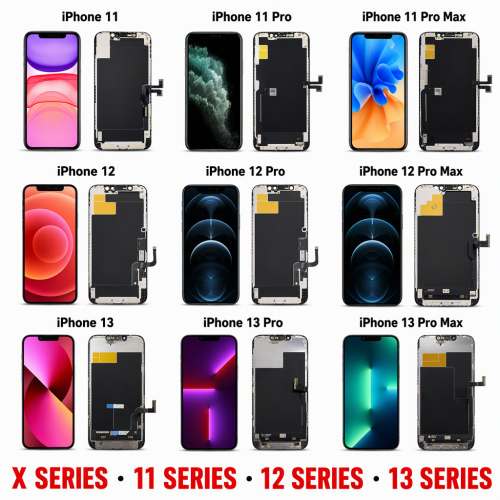 High Brightness In-Cell LCD Display Assembly Replacement Screen for iPhone 11pro 12pro Max 13 14plus Series