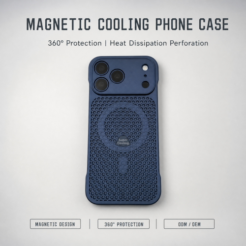 Frameless Honeycomb Cooling Magnetic for iphone 18 Pro Case 17 Pro case Foriphone 16 Pro case Ultra-Thin Heat Dissipation for