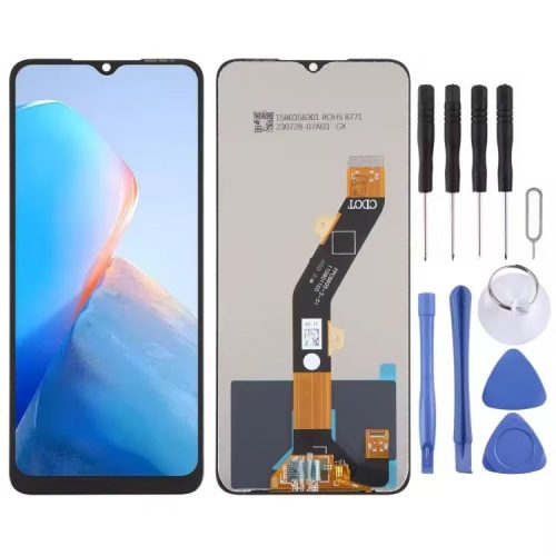 It Is Suitable for the Itel A90 Screen Assembly A6610L Crystal Internal and External Full-body Touch Display LCD