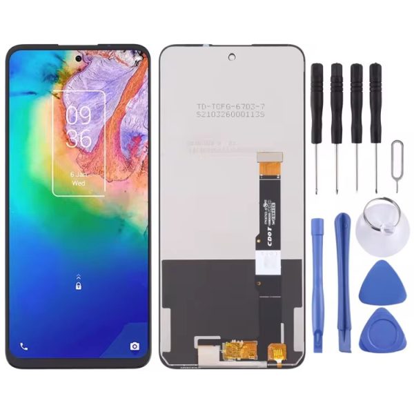 H8b1a1f70196e486381ccfb1dcf1a5842G.jpg For TCL 20 5G T781 LCD Screen Assembly Full Touch Display Replacement with Repair Tool Kit