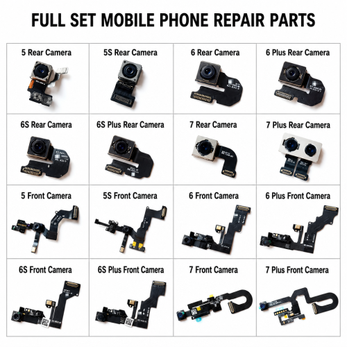 Compatible iPhone 6 7 8 X XR XS Max 11 Charging Port Flex Cable Power on Off Volume Button Ribbon Cable Replacement