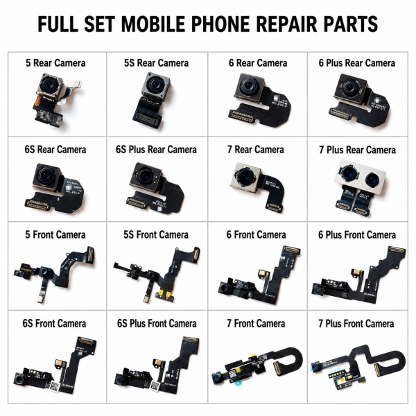 Compatible iPhone 6 7 8 X XR XS Max 11 Charging Port Flex Cable Power on Off Volume Button Ribbon Cable Replacement