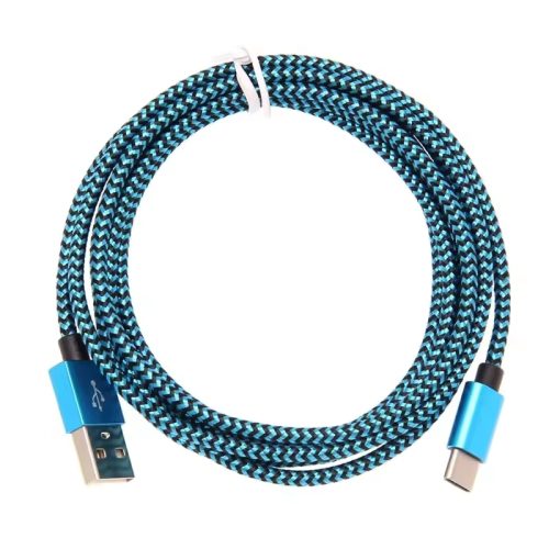 USB Type C Data Cable Fast Charging Nylon Braided Cord for Android Phone