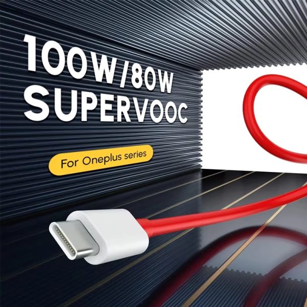 PD 65W Supervooc Fast Charger Cable for OnePlus 12 11 10T 9 7T Pro USB C Type C Warp Dash Charge 6T 5T Data Wire TPE