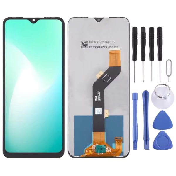For Itel Vision2 Plus P37 Pro P681L LCD Display Screen Assembly Replacement