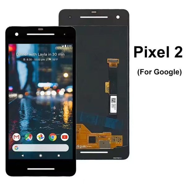 ScreenPulse OEM Google Pixel/XL/2/2 Screen Assembly with Capacitive Touch OLED LCD Displays (No Warranty)