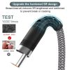 USB Type C Fast Charging Cable 8m Extended Length Nylon Braided Data Cord Durable Shielding Compatible Android Devices