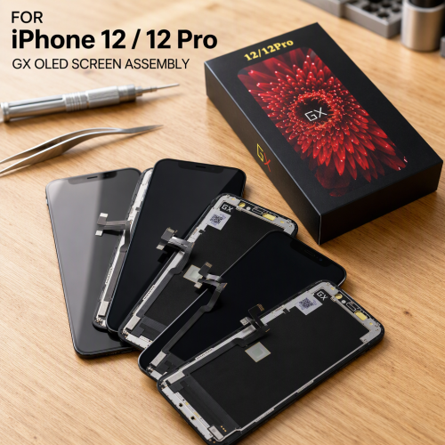 Phone Repair Parts Soft OLED FHD Screen Assembly for 15 Pro Max 15 Plus 16 16 Plus Display Module Touchscreen Replacement 3D