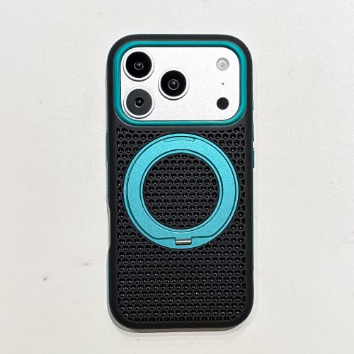 He0da3e93194c4b1885a2b236798fa3d1u.jpg Wholesale 360 Rotating Stand Magnetic Case for iPhone 18 17 16 15 14 13, 3D Mesh Triple Layer Shockproof Hybrid Cover