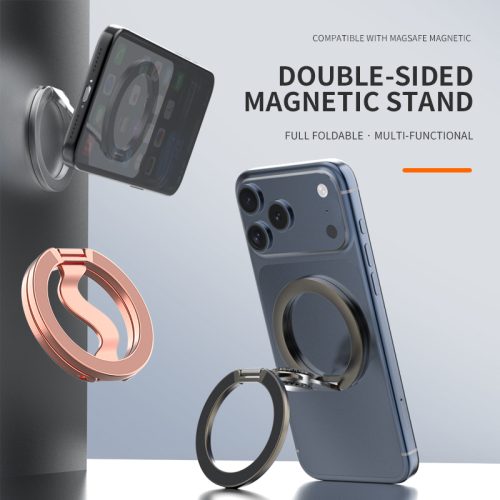Magnetic Phone Stand with Adjustable Height Flexible Bendable Arm for Desk Office Strong Magnet Waterproof Design