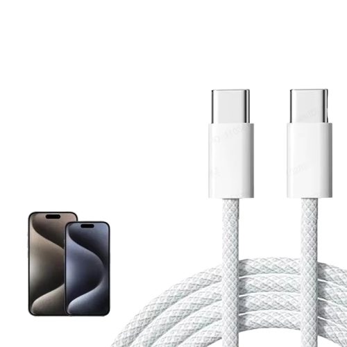 60W PD USB C Fast Charging & Data Transfer Cable for Lap, Tablet, Smartphone