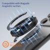 Magnetic Phone Holder Fingertip Gyroscope Design Foldable Dual Axis Stable Stand for Smartphone