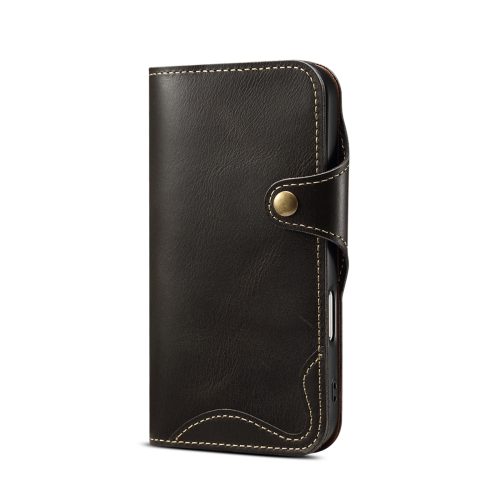Genuine Leather Luxury Embossed Multi Colors Wallet Phone Case for S25 S26 Series Shockproof TPU