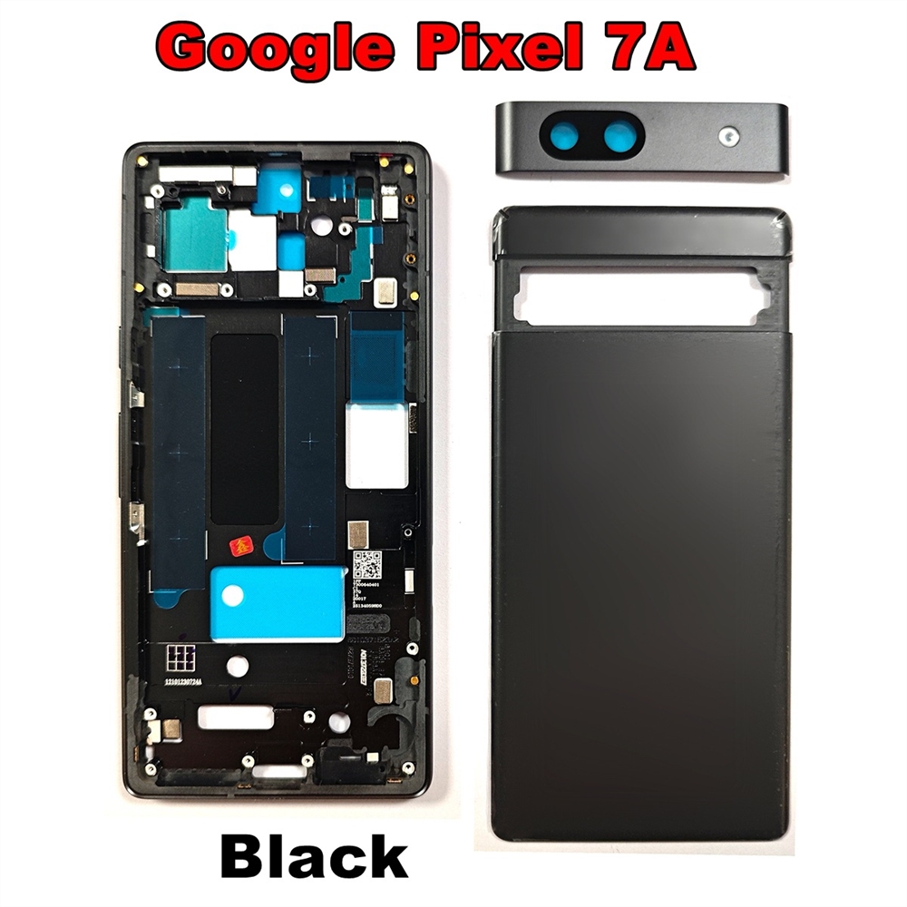 Applicable to the Original Google Pixel7A Frame, 7A Top Cover with Lens , 7A Battery Glass Back