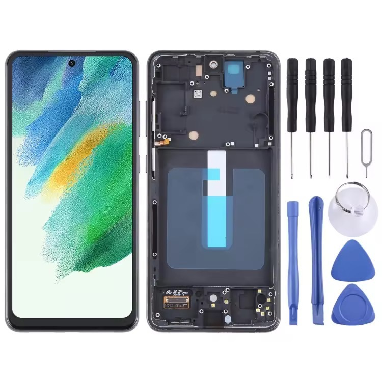 For S21 FE Screen Assembly Model SM-G990 SM-G990B Capacitive OLED Display OEM Grade High Brightness Sensitive Touch