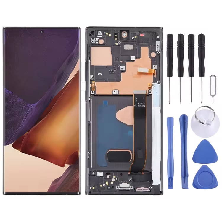 For Note20 Ultra Screen Assembly SM-N986B OLED Display OEM Grade High Brightness Sensitive Touch Made in China